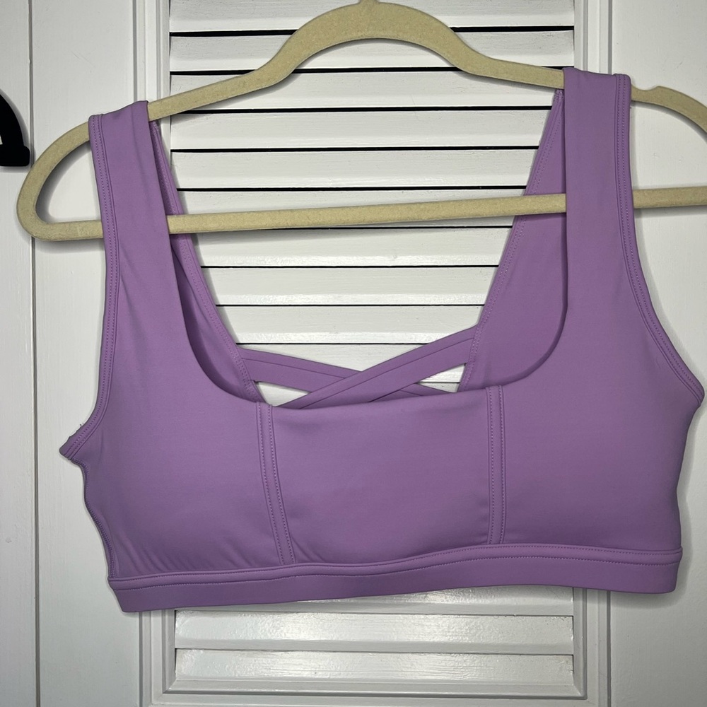 NWOT POPFLEX Corset Bra Mystic Purple